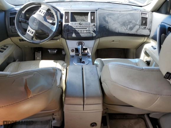 2003 Infiniti FX35 w/Options with VIN JNRAS08W63X204479, listed as a Copart auction lot 48219365 with 161,200 mi miles and Salvage Title. Bid and sale history available at carsss.com. Image 10.