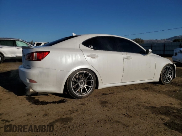 2011 Lexus IS 350 with VIN JTHBE5C29B5028050, listed as a Copart auction lot 85670554 with 138,655 mi miles and Salvage Title. Bid and sale history available at carsss.com. Image 3.