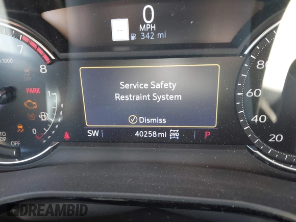 2020 Cadillac XT5 Premium Luxury AWD with VIN 1GYKNDRS8LZ233284, listed as a IAAI auction lot 42052483 with 40,258 mi miles and . Bid and sale history available at DreamBid. Image 15.