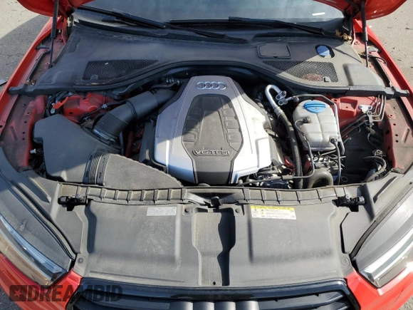 2017 Audi A7 Premium Plus with VIN WAUW3AFC1HN004451, listed as a Copart auction lot 44163335 with 97,191 mi miles and Salvage Title. Bid and sale history available at carsss.com. Image 11.