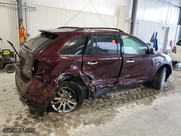 2011 Ford Edge SEL with VIN 2FMDK3JC9BBA02932, listed as a Copart auction lot 80904994 with 0 mi miles and Salvage Title. Bid and sale history available at carsss.com. Image 3.