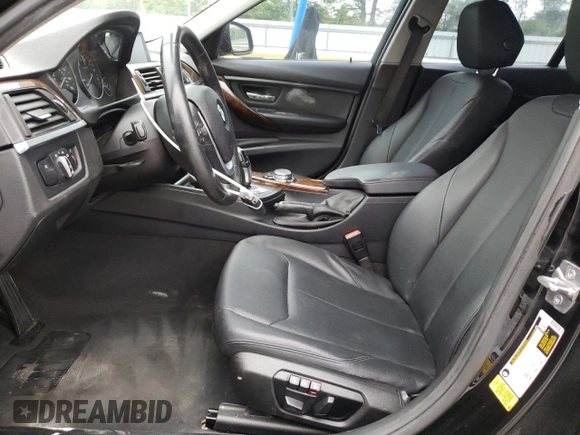 2015 BMW 3 Series 328i with VIN WBA3C1C58FK120706, listed as a Copart auction lot 54318135 with 119,988 mi miles and Salvage title. Bid and sale history available at DreamBid. Image 7.