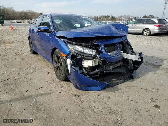 2017 Honda Civic Hatchback EX with VIN SHHFK7H54HU217110, listed as a Copart auction lot 49735475 with 102,507 mi miles and Salvage Title. Bid and sale history available at carsss.com. Image 11.