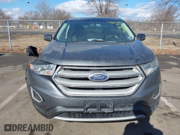 2017 Ford Edge Titanium with VIN 2FMPK4K92HBB82477, listed as a IAAI auction lot 41694124 with 126,524 mi miles. Bid and sale history available at carsss.com. Image 12.