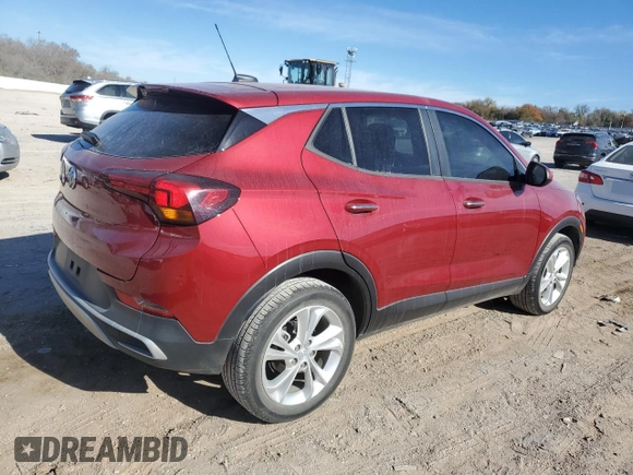 2021 Buick Encore GX Preferred z VIN KL4MMBS28MB058300, wystawiony jako Copart lot #81372734 z przebiegiem 33 759 mil mil oraz Szkoda całkowita • Salvage title. Historia ofert i sprzedaży dostępna na DreamBid. Obrazek 3.
