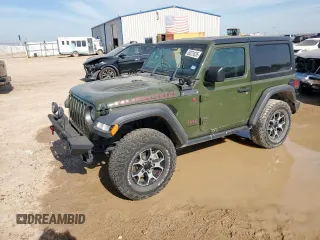 2021 Jeep Wrangler Rubicon z VIN 1C4HJXCG4MW787846, wystawiony jako Copart lot #58221835 z przebiegiem 25 729 mil mil oraz Szkoda całkowita • Salvage title. Historia ofert i sprzedaży dostępna na DreamBid. Obrazek 1.