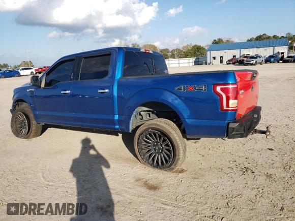 2017 Ford F-150 XL with VIN 1FTEW1EF8HFC12029, listed as a Copart auction lot 86853774 with 143,608 mi miles and Salvage Title. Bid and sale history available at carsss.com. Image 2.