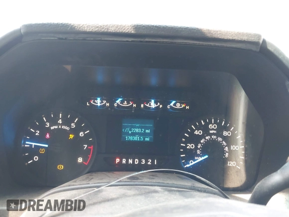 2017 Ford F-150 XL with VIN 1FTMF1C89HFB63228, listed as a IAAI auction lot 42437560 with 178,301 mi miles and . Bid and sale history available at DreamBid. Image 7.