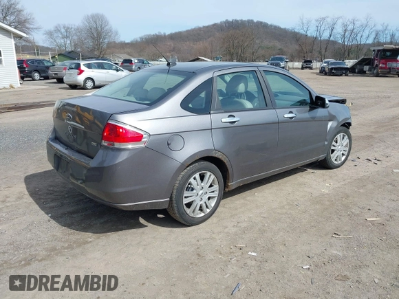 2011 Ford Focus SEL with VIN 1FAHP3HN6BW144609, listed as a IAAI auction lot 41837279 with 91,845 mi miles. Bid and sale history available at carsss.com. Image 4.