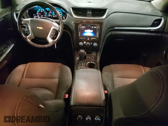 2016 Chevrolet Traverse LT with VIN 1GNKRGKD6GJ165148, listed as a Copart auction lot 83379924 with 125,533 mi miles and Salvage title. Bid and sale history available at DreamBid. Image 8.