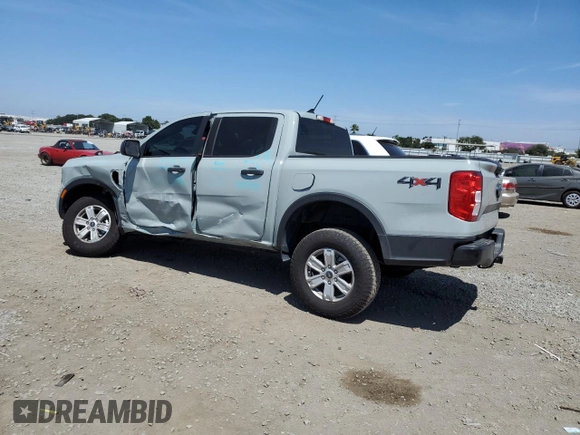 2024 Ford Ranger XL with VIN 1FTER4PH3RLE21396, listed as a Copart auction lot 53475135 with 4,918 mi miles and Salvage Title. Bid and sale history available at carsss.com. Image 2.