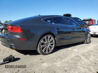 2015 Audi A7 Premium Plus with VIN WAUWGAFC1FN029061, listed as a Copart auction lot 88324805 with 91,038 mi miles and Salvage title. Bid and sale history available at DreamBid. Image 3.
