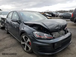 2017 Volkswagen Golf GTI S with VIN 3VW4T7AU7HM032596, listed as a Copart auction lot 37993763 with 32,137 mi miles. Bid and sale history available at carsss.com. Image 4.