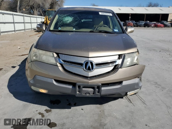 2008 Acura MDX with VIN 2HNYD28218H518029, listed as a Copart auction lot 46839255 with 181,794 mi miles and Salvage Title. Bid and sale history available at DreamBid. Image 5.