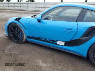 2016 Porsche 911 GT3 RS with VIN WP0AF2A98GS192732, listed as a Copart auction lot 74796104 with 0 mi miles and Salvage Title. Bid and sale history available at carsss.com. Image 12.