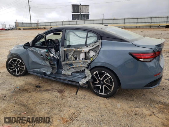 2024 Nissan Sentra SR with VIN 3N1AB8DV5RY244364, listed as a Copart auction lot 51608085 with 34,199 mi miles and Salvage title. Bid and sale history available at DreamBid. Image 2.