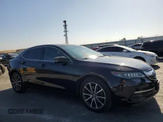2015 Acura TLX Technology with VIN 19UUB2F51FA011085, listed as a Copart auction lot 62780705 with 156,515 mi miles and Salvage title. Bid and sale history available at DreamBid. Image 4.