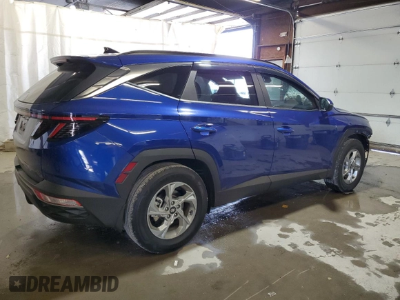 2022 Hyundai Tucson SEL with VIN 5NMJB3AEXNH107767, listed as a Copart auction lot 49028785 with 29,336 mi miles and Salvage Title. Bid and sale history available at carsss.com. Image 3.