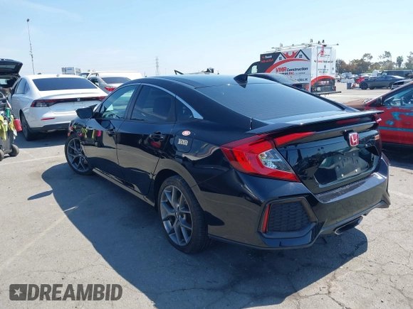 2017 Honda Civic Sedan Si with VIN 2HGFC1E54HH707557, listed as a IAAI auction lot 41883442 with 115,835 mi miles. Bid and sale history available at carsss.com. Image 3.
