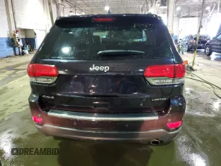 2018 Jeep Grand Cherokee Sterling Edition with VIN 1C4RJFBG0JC400464, listed as a Copart auction lot 48332654 with 0 mi miles and Salvage Title. Bid and sale history available at carsss.com. Image 6.