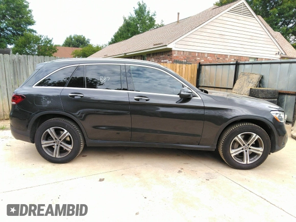 2021 Mercedes-Benz GLC 300 with VIN W1N0G8DB7MV313747, listed as a IAAI auction lot 42435991 with 106,743 mi miles and . Bid and sale history available at DreamBid. Image 13.