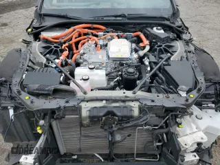 2023 Toyota Mirai XLE with VIN JTDAAAAA1PA008689, listed as a Copart auction lot 42217455 with 24,941 mi miles and Salvage Title. Bid and sale history available at carsss.com. Image 11.
