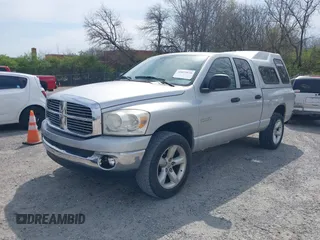 2008 Dodge 1500 SLT with VIN 1D7HU18N18S574013, listed as a IAAI auction lot 42073938 with 143,365 mi miles and . Bid and sale history available at carsss.com. Image 2.