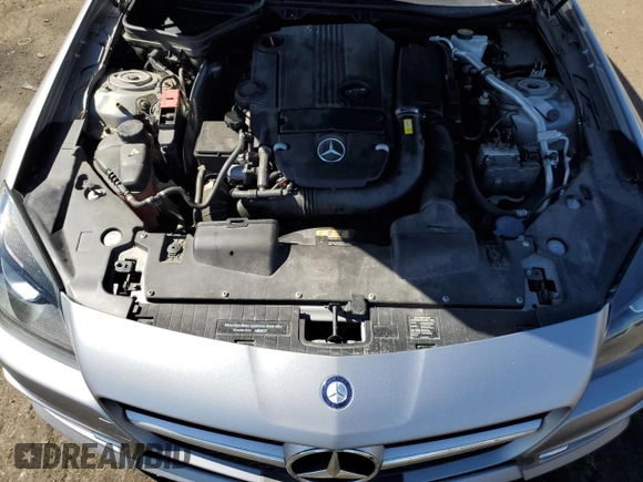 2015 Mercedes-Benz SLK-Class SLK 250 with VIN WDDPK4HA9FF102437, listed as a Copart auction lot 55301104 with 79,313 mi miles and Salvage Title. Bid and sale history available at carsss.com. Image 11.