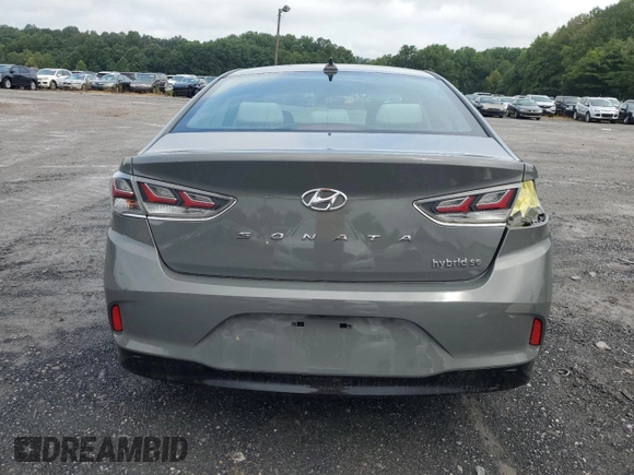2019 Hyundai Sonata Hybrid SE with VIN KMHE24L33KA093893, listed as a Copart auction lot 65571803 with 47,156 mi miles. Bid and sale history available at carsss.com. Image 6.