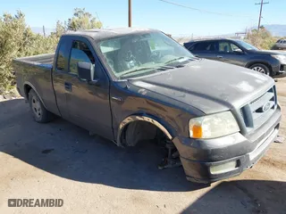 2005 Ford F-150 XL with VIN 1FTRF12275KC36456, listed as a IAAI auction lot 41341871 with 174,498 mi miles. Bid and sale history available at carsss.com. Image 1.