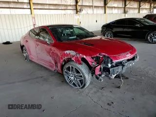 2022 Kia Stinger GT1 with VIN KNAE45LC5N6111464, listed as a Copart auction lot 86928064 with 20,594 mi miles and Salvage Title. Bid and sale history available at DreamBid. Image 10.