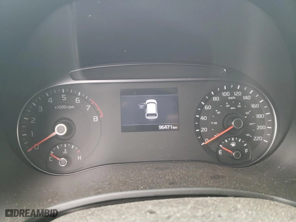 2021 Kia Soul EX with VIN KNDJ33AU4M7140354, listed as a Copart auction lot 87599095 with 96,471 mi miles and Salvage Title. Bid and sale history available at carsss.com. Image 9.