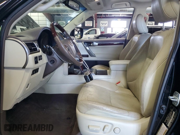 2014 Lexus GX 460 with VIN JTJBM7FXXE5069991, listed as a Copart auction lot 61786075 with 163,551 mi miles and Clean title. Bid and sale history available at DreamBid. Image 7.