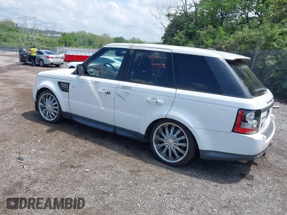 2013 Land Rover Range Rover Sport HSE Lux with VIN SALSK2D43DA813529, listed as a IAAI auction lot 42196632 with 126,970 mi miles and . Bid and sale history available at DreamBid. Image 3.