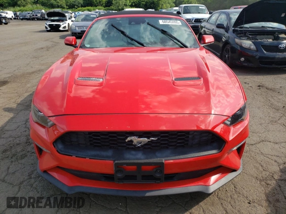 2022 Ford Mustang EcoBoost z VIN 1FATP8UH7N5115931, wystawiony jako Copart lot #60545995 z przebiegiem Nie podano mil oraz Szkoda całkowita • Salvage title. Historia ofert i sprzedaży dostępna na DreamBid. Obrazek 5.