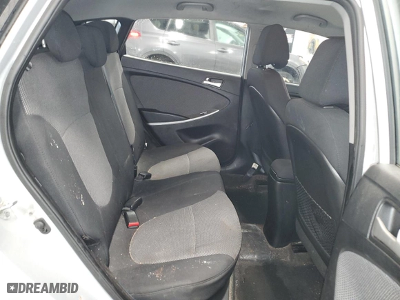 2013 Hyundai Accent GL with VIN KMHCT5AE3DU106089, listed as a Copart auction lot 52165375 with 107,414 mi miles and Salvage Title. Bid and sale history available at carsss.com. Image 10.