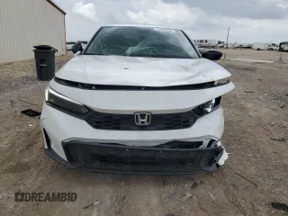 2025 Honda Civic Sport with VIN 2HGFE2F57SH566392, listed as a Copart auction lot 53600405 with 2,356 mi miles and Salvage title. Bid and sale history available at DreamBid. Image 5.