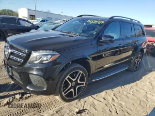 2018 Mercedes-Benz GLS with VIN 4JGDF7DEXJB002869, listed as a Copart auction lot 82398274 with 160,388 mi miles and Clean Title. Bid and sale history available at carsss.com. Image 1.