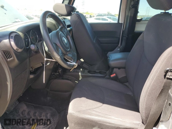 2013 Jeep Wrangler Sport with VIN 1C4AJWAG5DL706031, listed as a Copart auction lot 54594465 with 103,718 mi miles and Salvage Title. Bid and sale history available at carsss.com. Image 7.