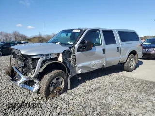 2015 Ford Super Duty F-250 SRW Lariat with VIN 1FT7W2B65FEA36577, listed as a Copart auction lot 53229145 with 110,595 mi miles and Salvage Title. Bid and sale history available at carsss.com. Image 1.