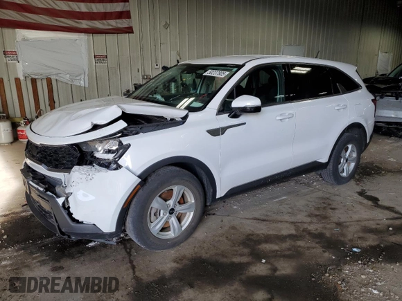 2021 Kia Sorento LX with VIN 5XYRG4LC6MG067363, listed as a Copart auction lot 50237805 with Not Provided miles and Clean Title. Bid and sale history available at carsss.com. Image 1.