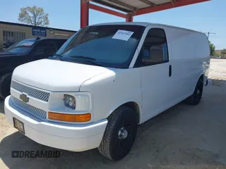 2011 Chevrolet Express Cargo with VIN 1GCSGAFX3B1172096, listed as a IAAI auction lot 42167462 with 228,858 mi miles and . Bid and sale history available at DreamBid. Image 2.