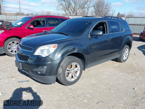 2013 Chevrolet Equinox LT with VIN 2GNALDEK3D1191928, listed as a IAAI auction lot 41819158 with 145,927 mi miles. Bid and sale history available at carsss.com. Image 2.