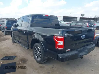 2020 Ford F-150 XL with VIN 1FTEW1C43LFA14016, listed as a IAAI auction lot 41498352 with 94,409 mi miles. Bid and sale history available at carsss.com. Image 3.
