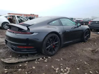 2024 Porsche 911 Carrera S with VIN WP0AB2A91RS221468, listed as a Copart auction lot 82467564 with 3,513 mi miles and Salvage Title. Bid and sale history available at carsss.com. Image 3.