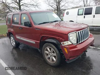 2008 Jeep Liberty Limited with VIN 1J8GN58K48W168244, listed as a IAAI auction lot 41975790 with 121,139 mi miles and . Bid and sale history available at DreamBid. Image 1.