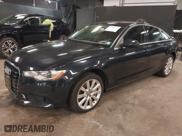 2014 Audi A6 Premium Plus with VIN WAUFGAFC4EN103099, listed as a IAAI auction lot 41784174 with 105,212 mi miles and . Bid and sale history available at DreamBid. Image 2.