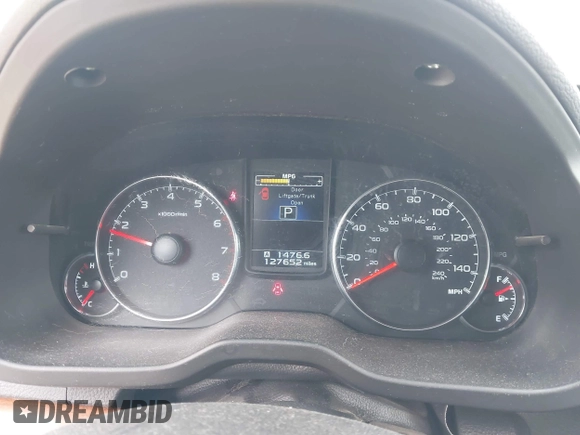 2014 Subaru Outback Limited with VIN 4S4BRBLCXE3313154, listed as a IAAI auction lot 41830358 with 127,652 mi miles and . Bid and sale history available at DreamBid. Image 7.