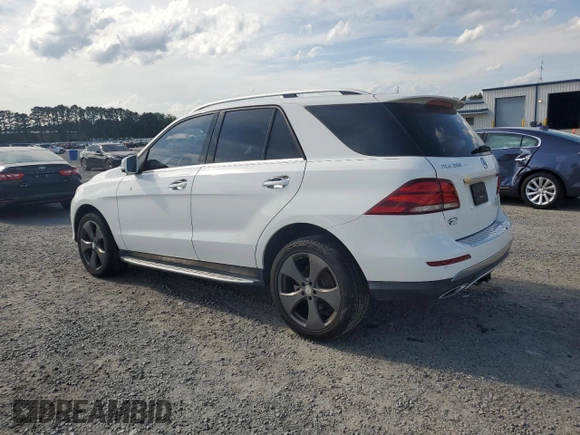2017 Mercedes-Benz GLE 350 with VIN 4JGDA5JBXHA892335, listed as a Copart auction lot 55696965 with 121,483 mi miles and Salvage title. Bid and sale history available at DreamBid. Image 2.