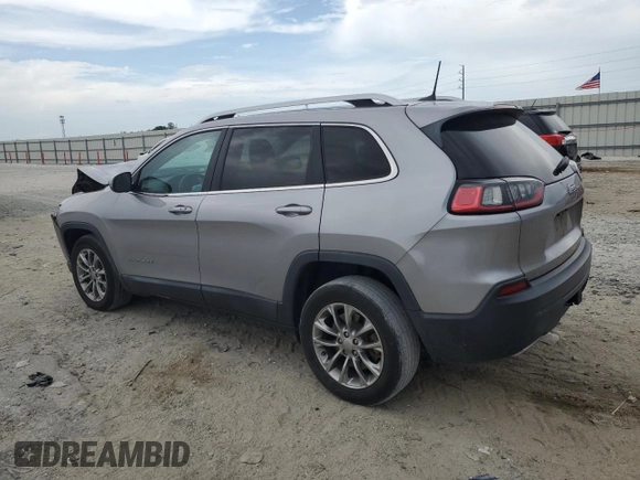 2019 Jeep Cherokee Latitude Plus with VIN 1C4PJLLX5KD205136, listed as a Copart auction lot 60782235 with 48,783 mi miles and Non repairable. Bid and sale history available at DreamBid. Image 2.